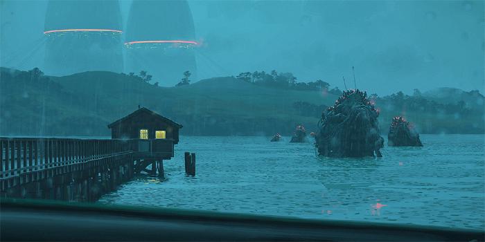 **By Crossing** by Simon Stålenhag