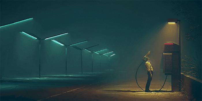 **By Upload 2** by Simon Stålenhag