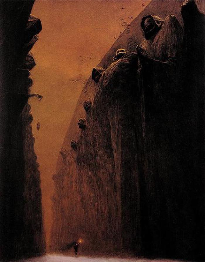 **Untitled** by Zdzisław Beksiński