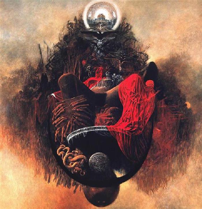 **Untitled** by Zdzisław Beksiński