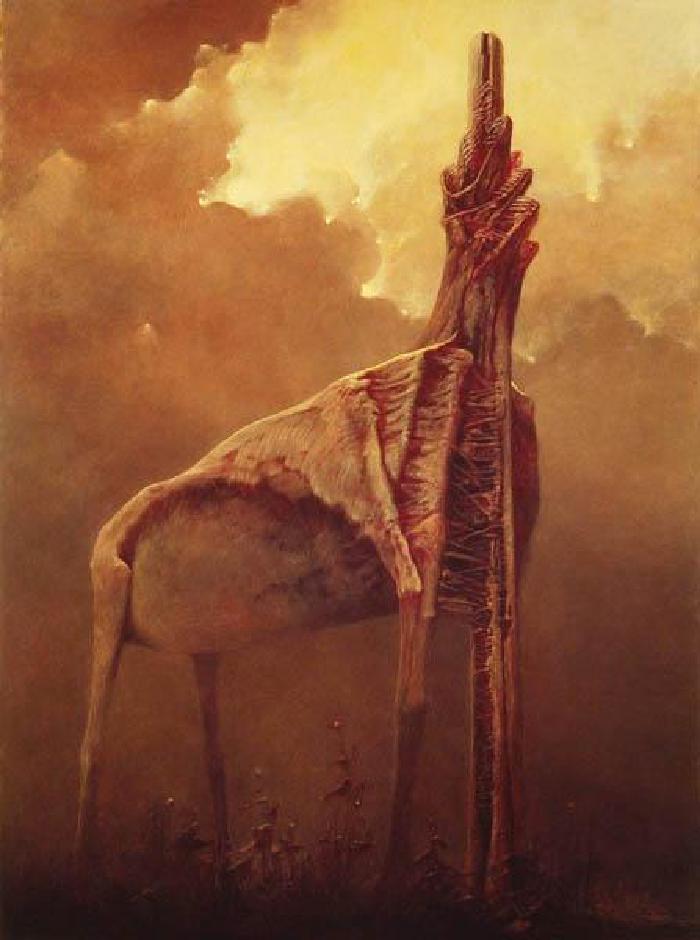 **Untitled** by Zdzisław Beksiński